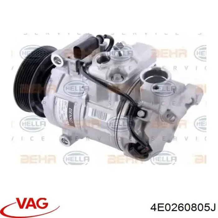 4E0260805J VAG Компресор холодоагенту