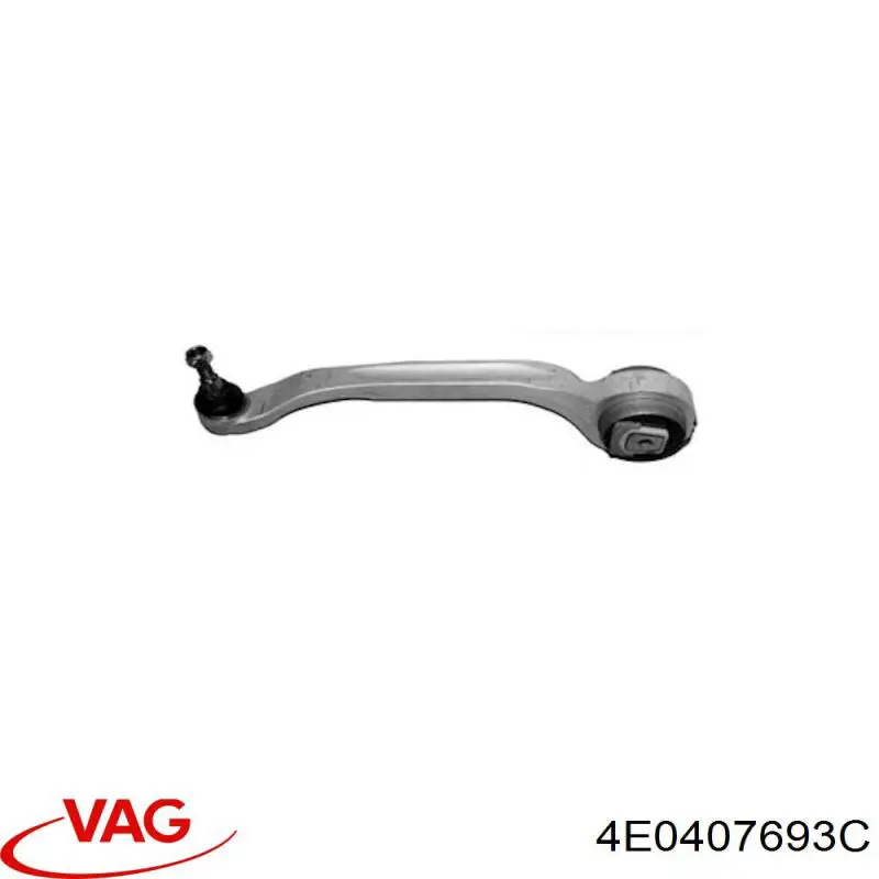 Важіль передній лівий VAG 4E0407693C ціна, від 45.06 USD