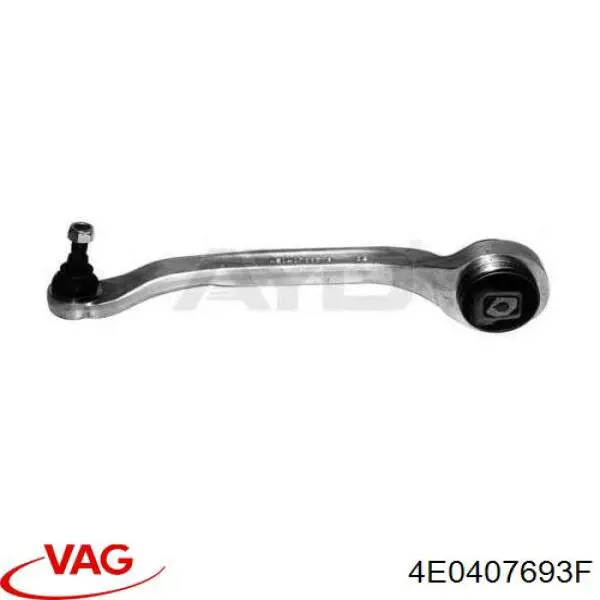 Важіль передній лівий VAG 4E0407693F ціна, від 50.67 USD