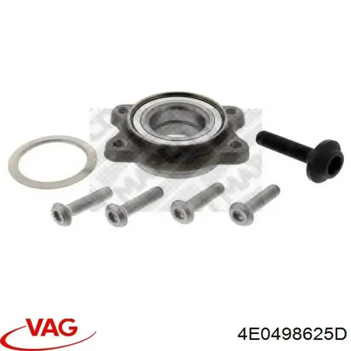 Підшипник маточини передньої/задньої VAG 4E0498625D ціна, від 34.21 USD