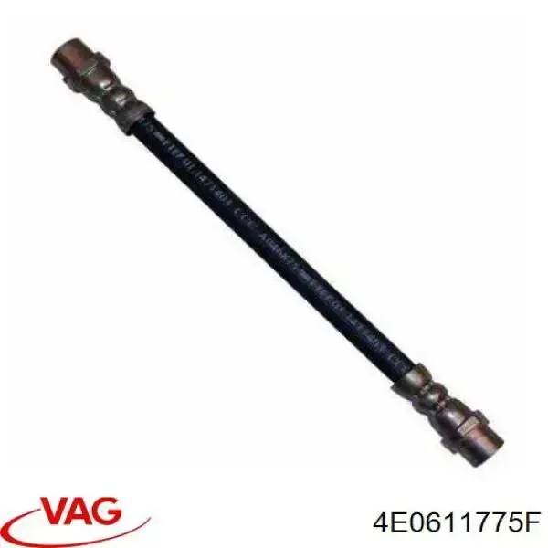 Шланг гальмівний задній VAG 4E0611775F ціна, від 6.68 USD