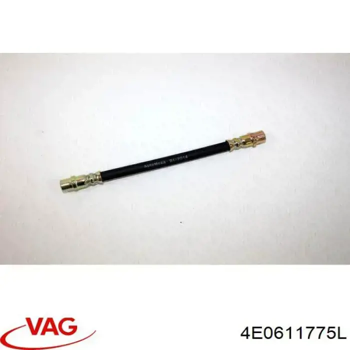 Шланг гальмівний задній VAG 4E0611775L ціна, від 5.96 USD