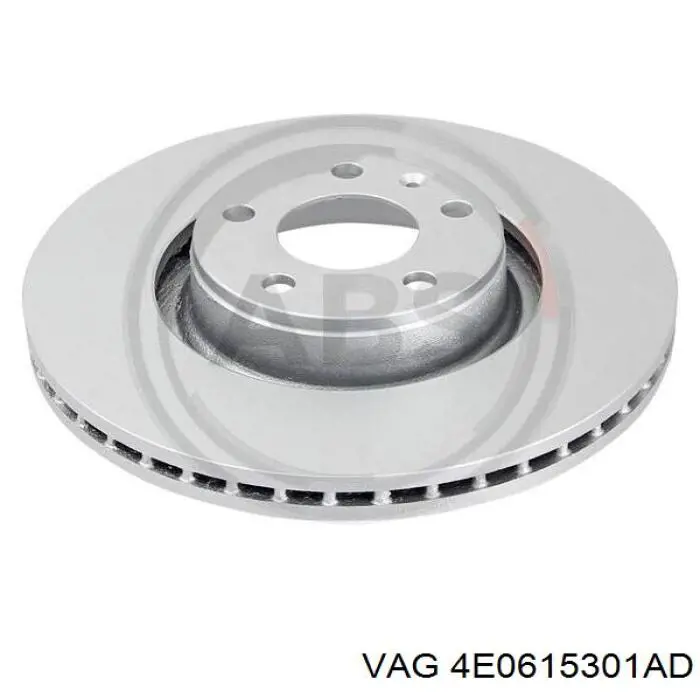 4E0615301AD VAG диск гальмівний передній