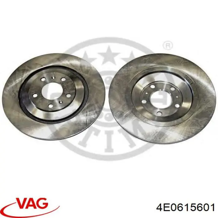 Гальмівні диски 4E0615601 VAG