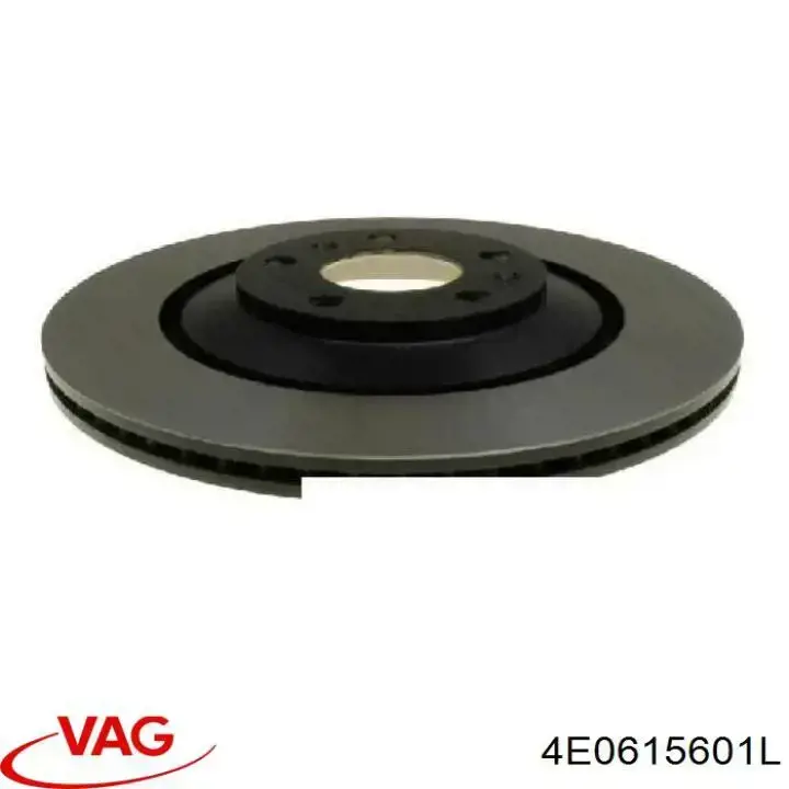 Купити 4E0615601L VAG Диск заднього гальма