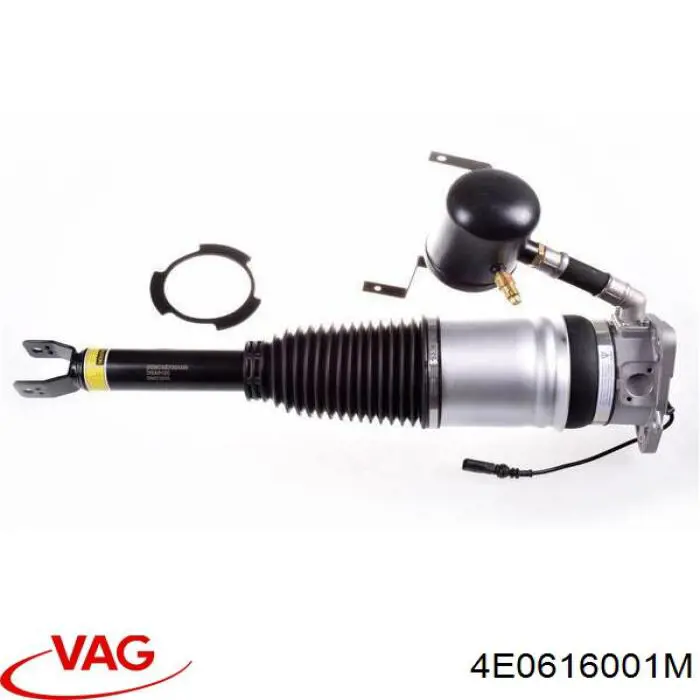 4E0616001M VAG Амортизатор задній, лівий