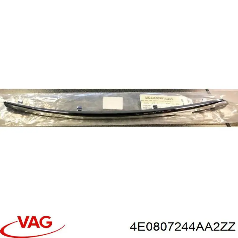 Молдинг переднього бампера, правий VAG 4E0807243AA2ZZ ціна, від 19.02 USD