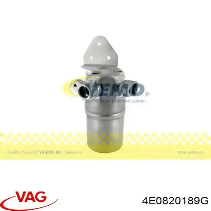 4E0820189G VAG ресивер-осушувач кондиціонера