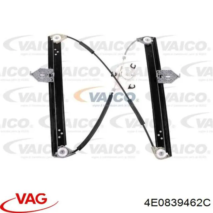 4E0839462C VAG Склопідйомник задніх правих дверей