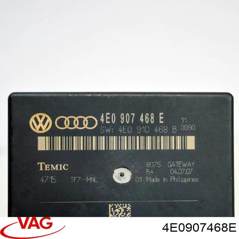 Система самодіагностики VAG 4E0907468E ціна, від 8.41 USD