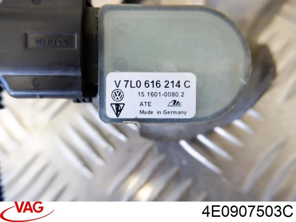 Датчик рівня положення кузова, передній лівий Porsche 4E0907503C ціна, від 36.64 USD