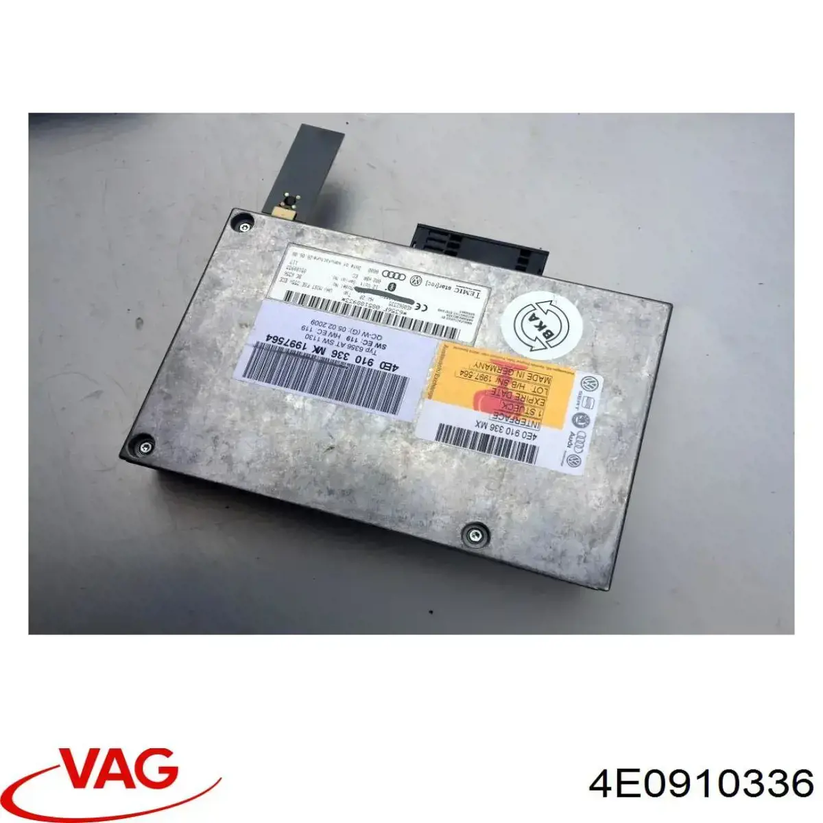 Блок керування Bluetooth 4E0910336B VAG