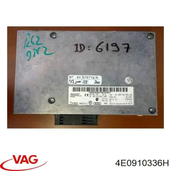 Блок керування Bluetooth VAG 4E0910336M ціна, від 49.41 USD