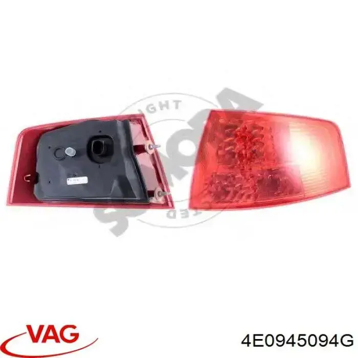 Стоп задній VAG 4E0945094G ціна, від 166.79 USD