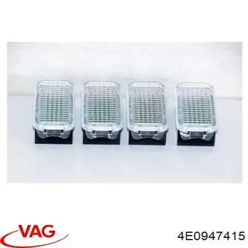 Плафон підсвітки багажного відсіку VAG 4E0947415 ціна, від 2.53 USD