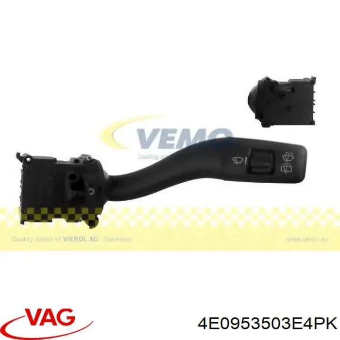 Купити 4E0953503E4PK VAG Перемикач підрульовий, правий