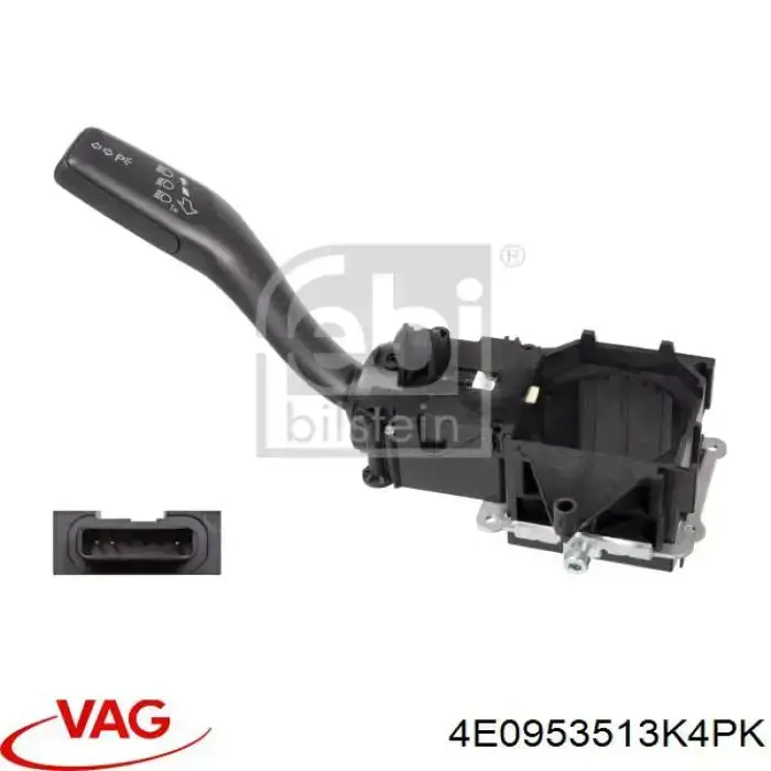 Купити 4E0953513K4PK VAG Перемикач підрульовий, лівий