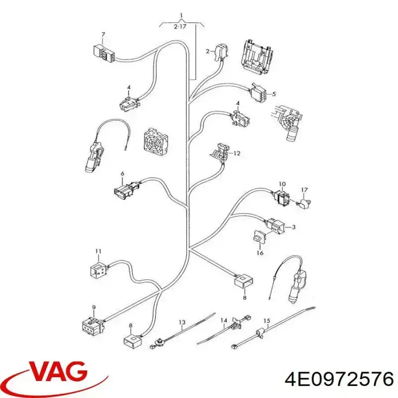 Купити 4E0972576 VAG 