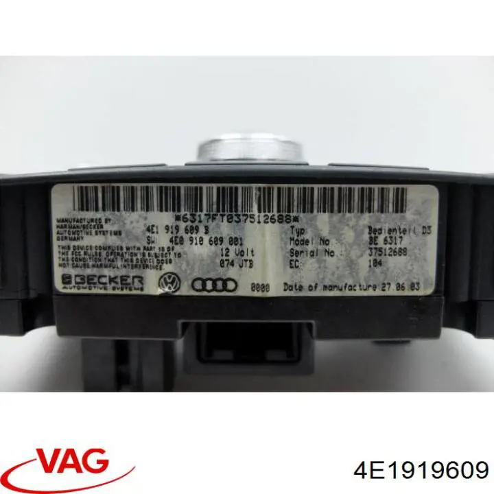 4E1919609 VAG 