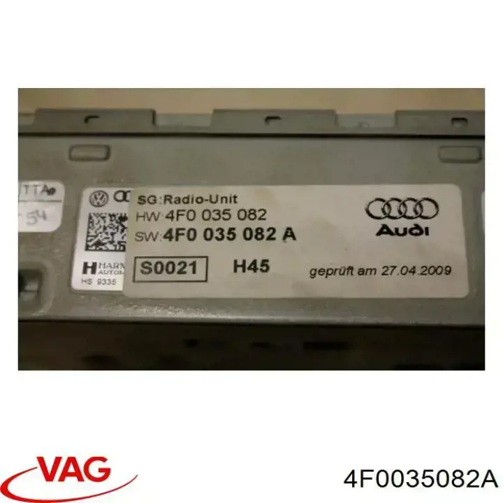 Купити 4F0035082A VAG Магнітола