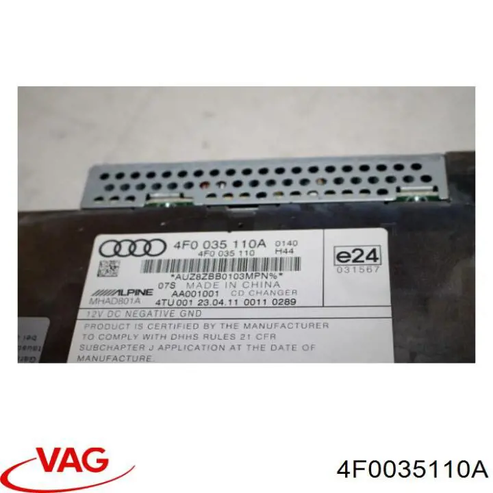 4F0035110A VAG 