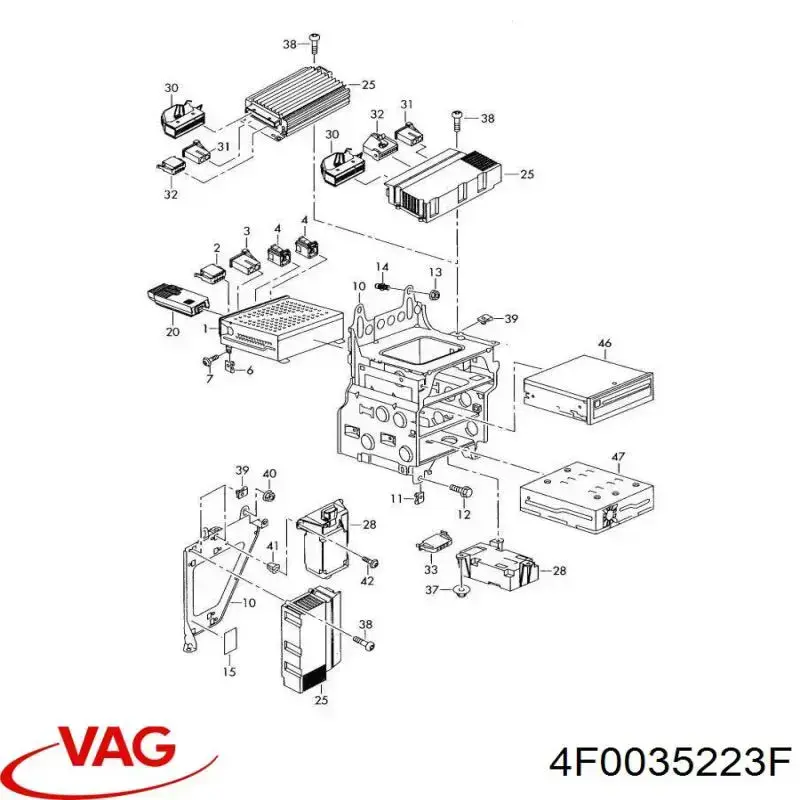  VAG 4F0035223F ціна, від 253.38 USD