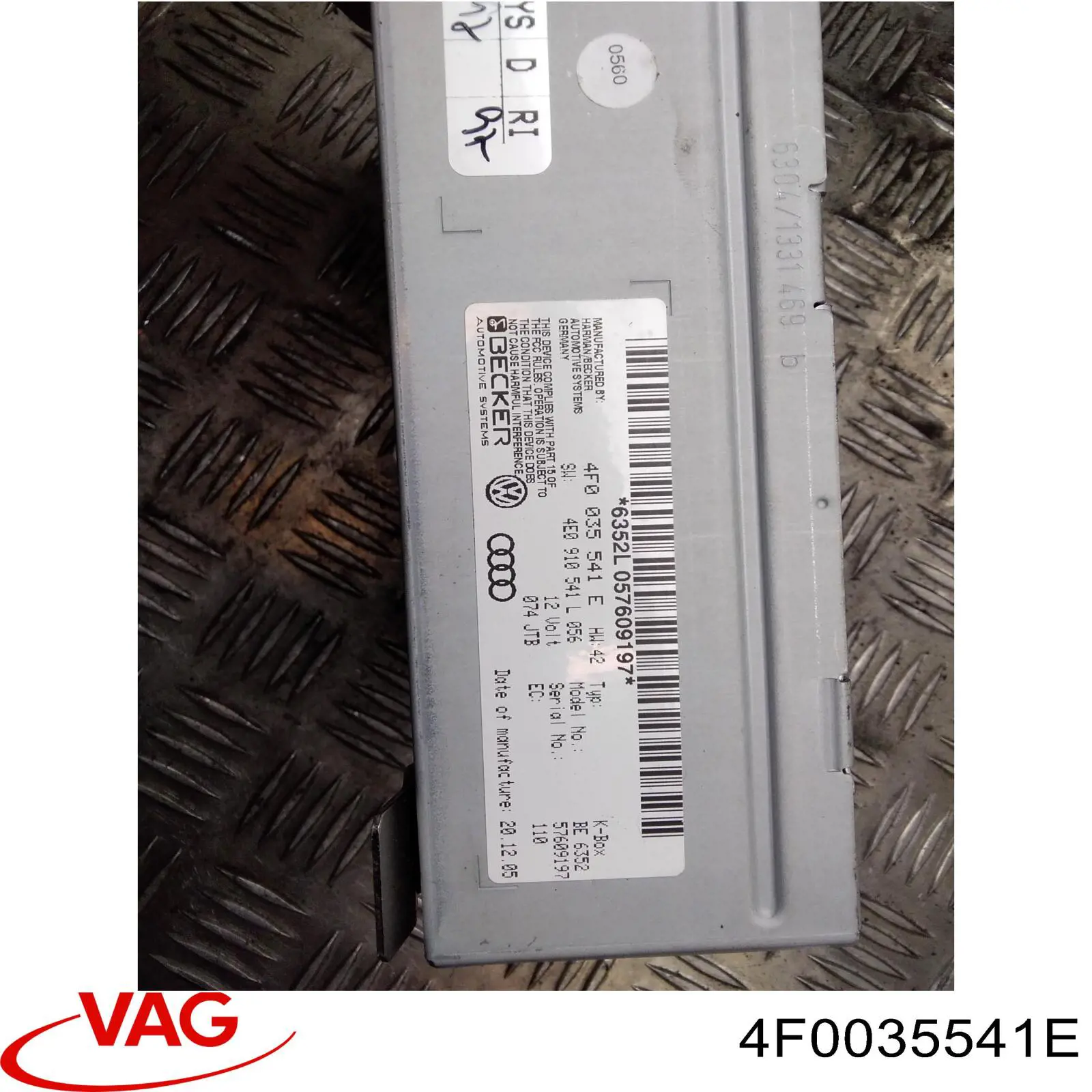 Купити 4F0035541E VAG 