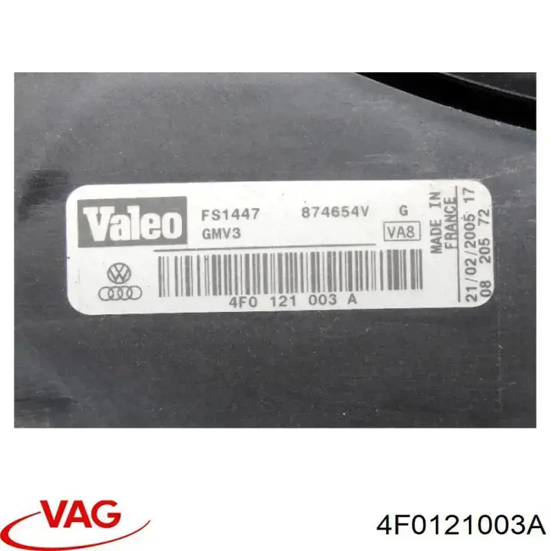 4F0121003A VAG 