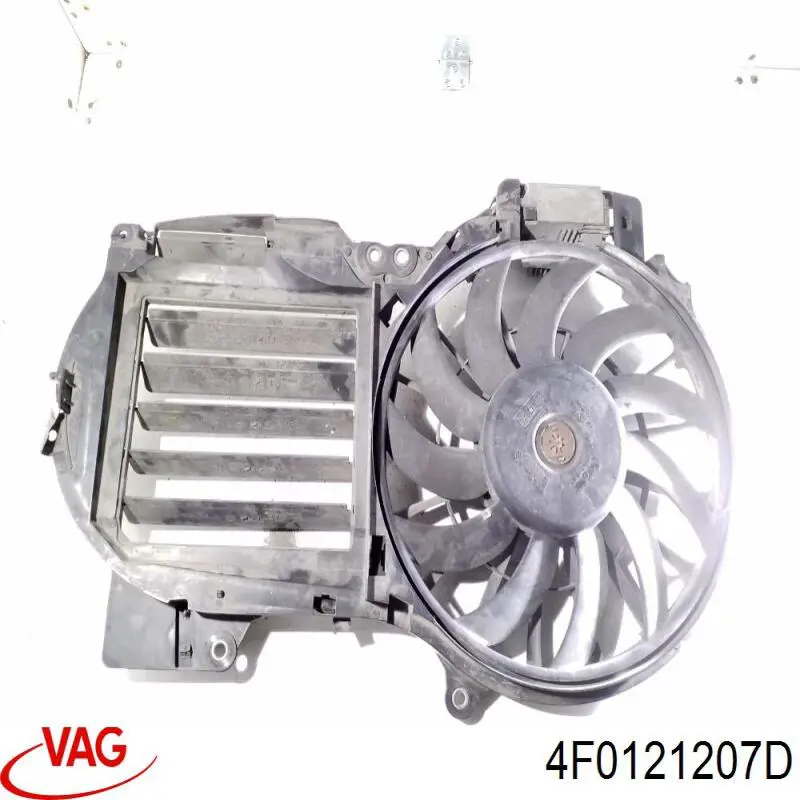 Дифузор вентилятора VAG 4F0121207D ціна, від 76.02 USD