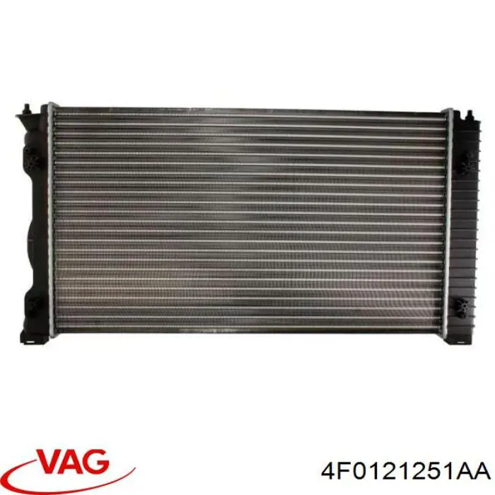 4F0121251AA VAG радіатор охолодження двигуна