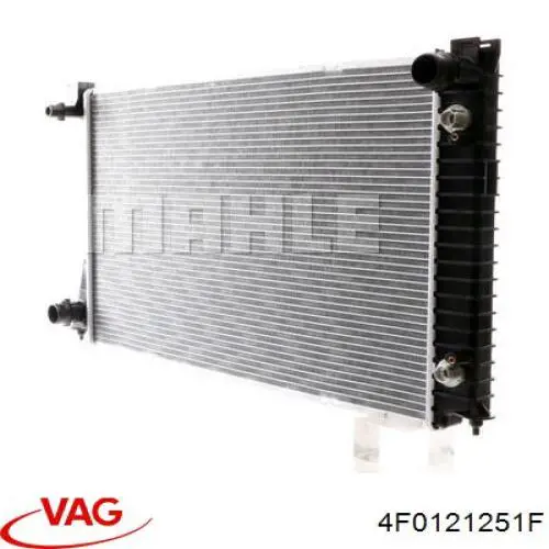 Купити 4F0121251F VAG Радіатор двигуна