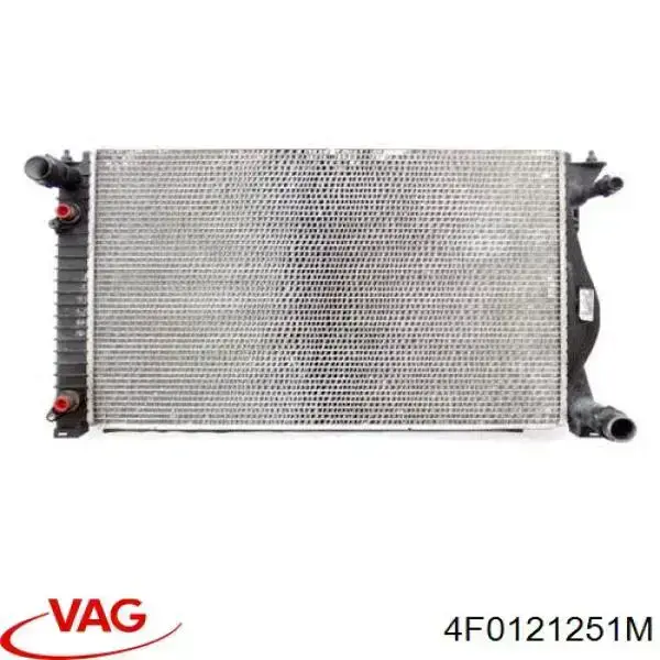 Радіатор основний VAG 4F0121251M ціна, від 126.96 USD