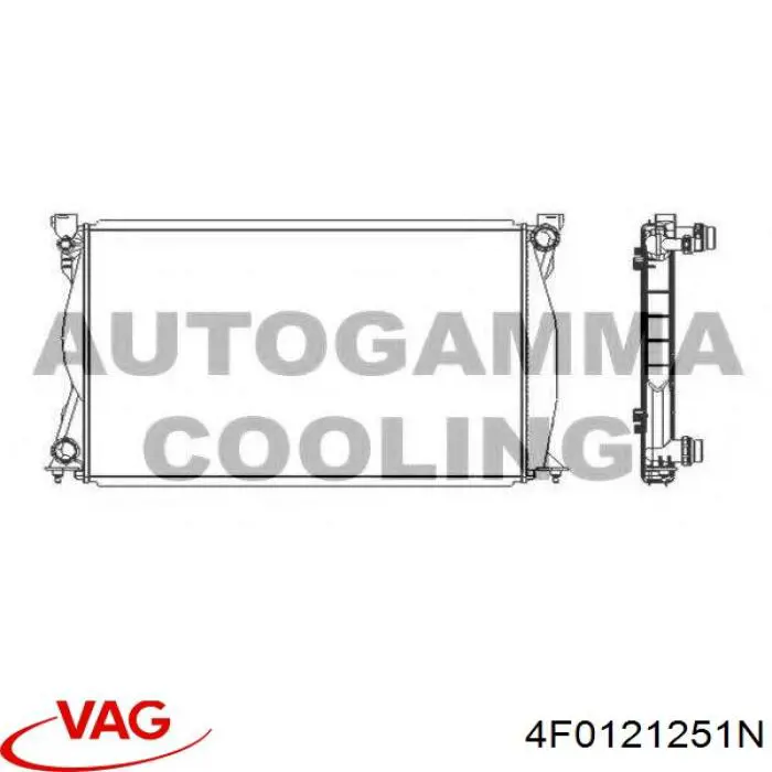 Радіатор D7A038TT Thermotec