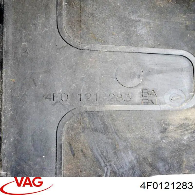 4F0121283 VAG Повітропровід (дефлектор) радіатора, лівий