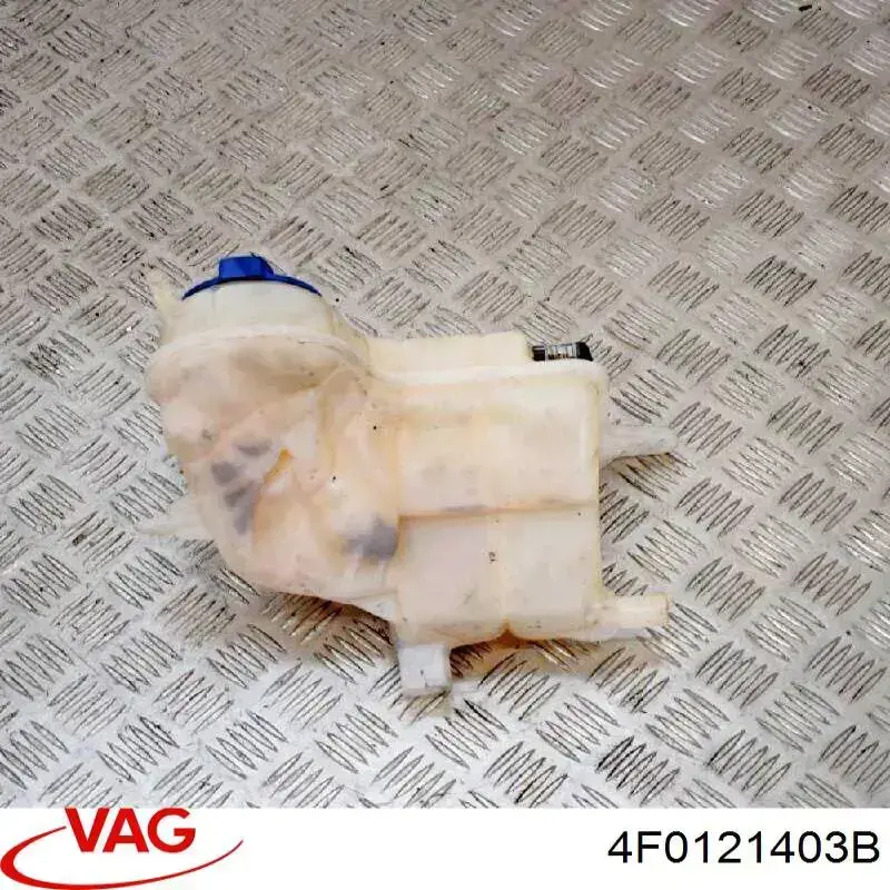 Бачок системи охолодження двигуна розширювальний VAG 4F0121403B ціна, від 17.56 USD