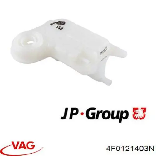 Купити 4F0121403N VAG Водяний бачок системи охолодження