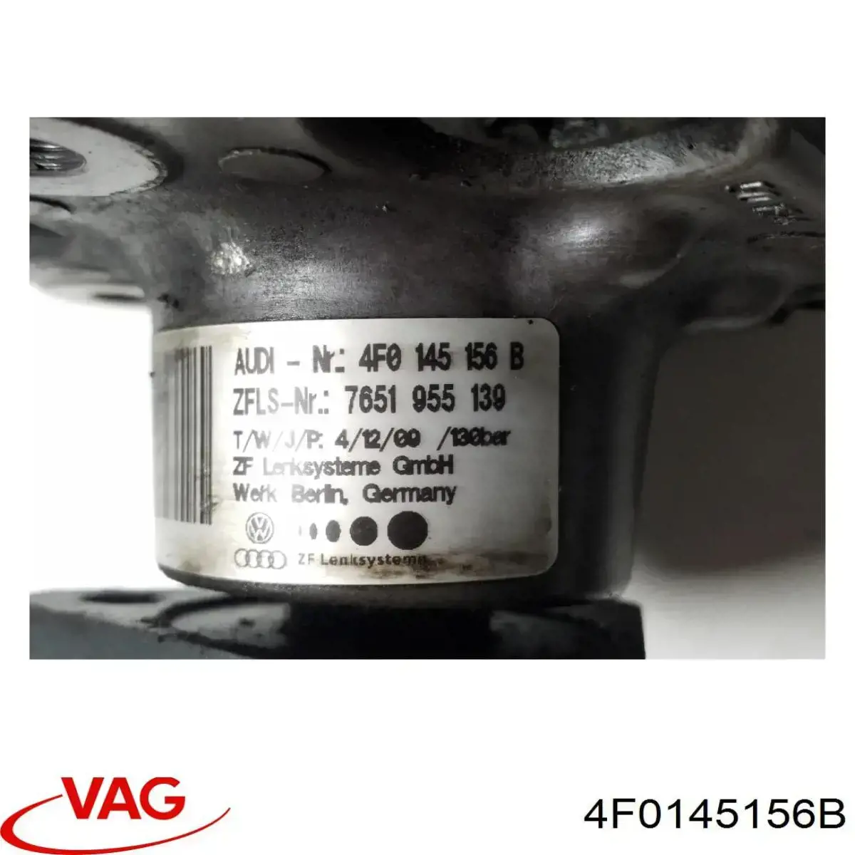 Насос гідропідсилювача керма VAG 4F0145156K