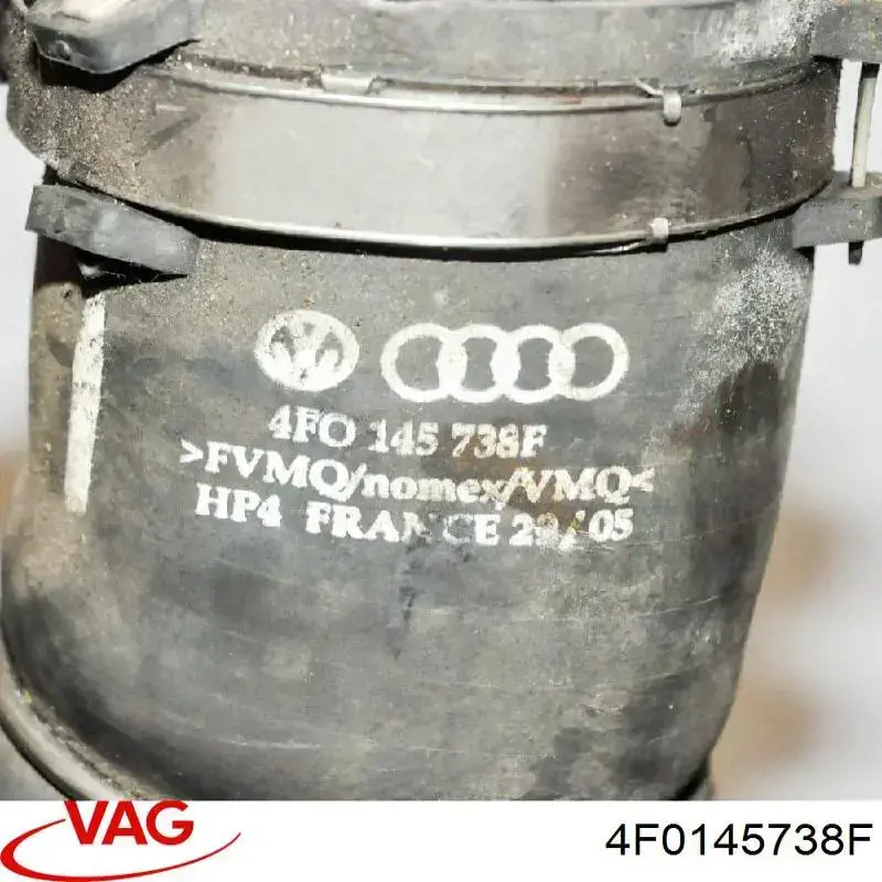 Шланг/патрубок интеркуллера 4F0145738F VAG