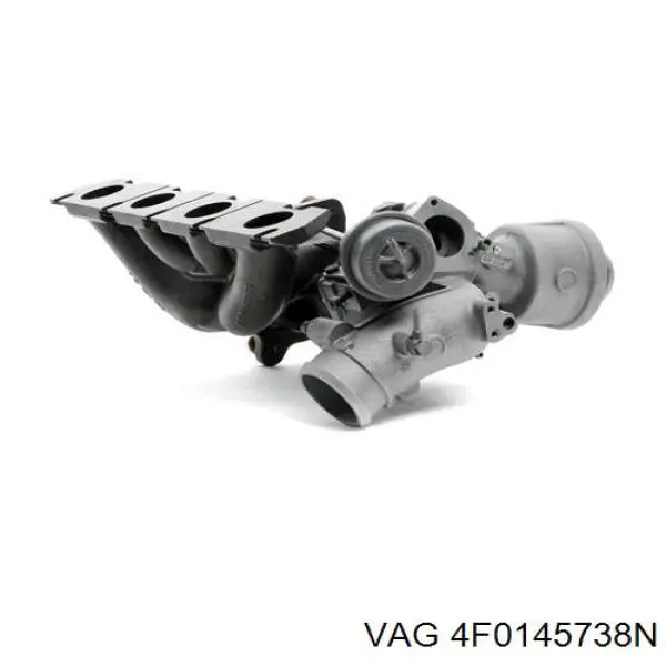 Шланг/патрубок інтеркуллера VAG 4F0145738N ціна, від 13.29 USD