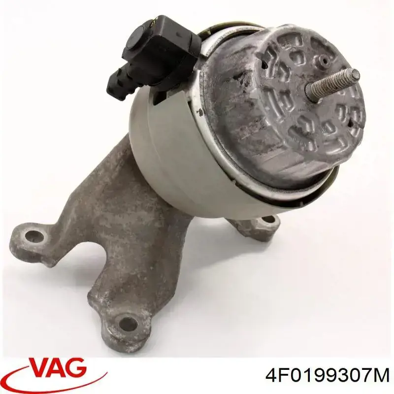 Купити 4F0199307M VAG Кронштейн подушки (опори) двигуна, лівої