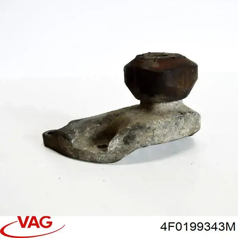 Кронштейн подушки (опори) двигуна, передньої 4F0199343M VAG