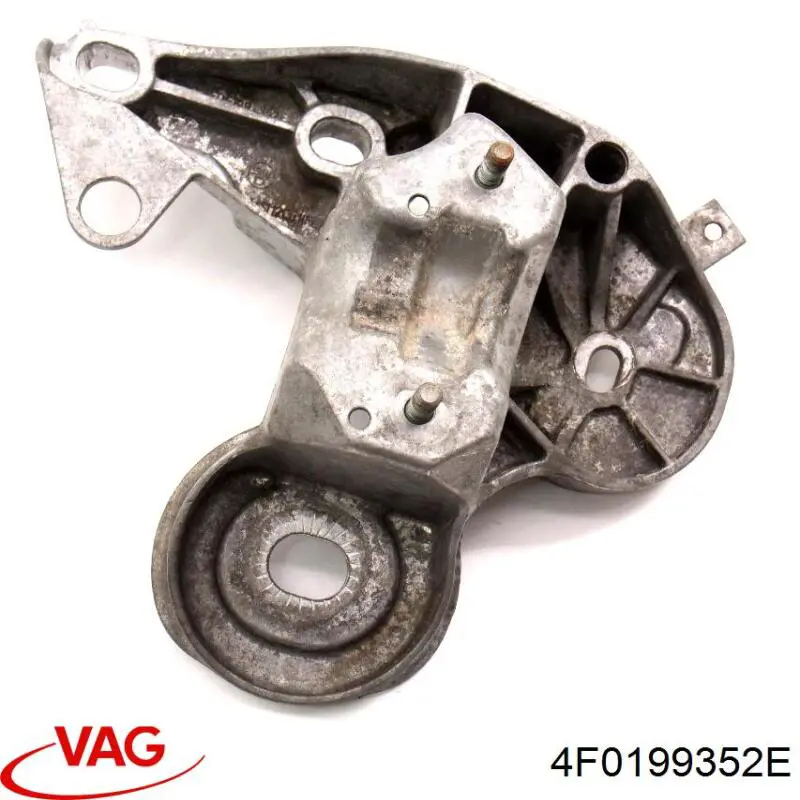 Кронштейн подушки (опори) двигуна, правої VAG 4F0199352E ціна, від 153.68 USD