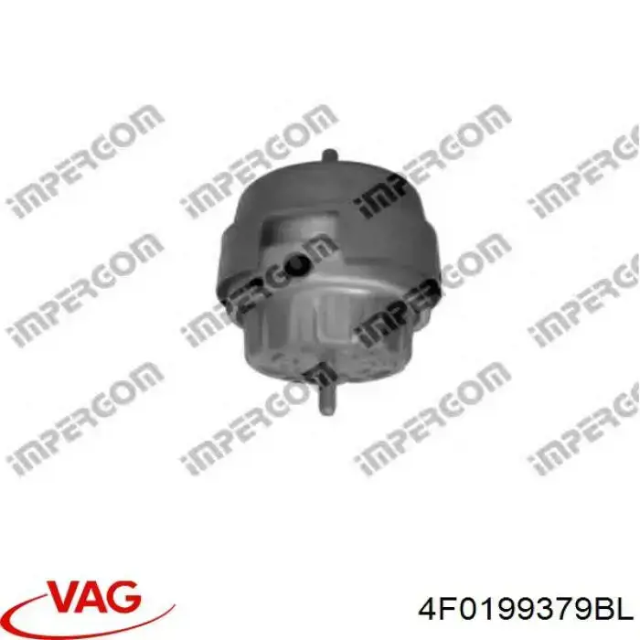 Ліва подушка двигуна VAG 4F0199379BL ціна, від 103.59 USD