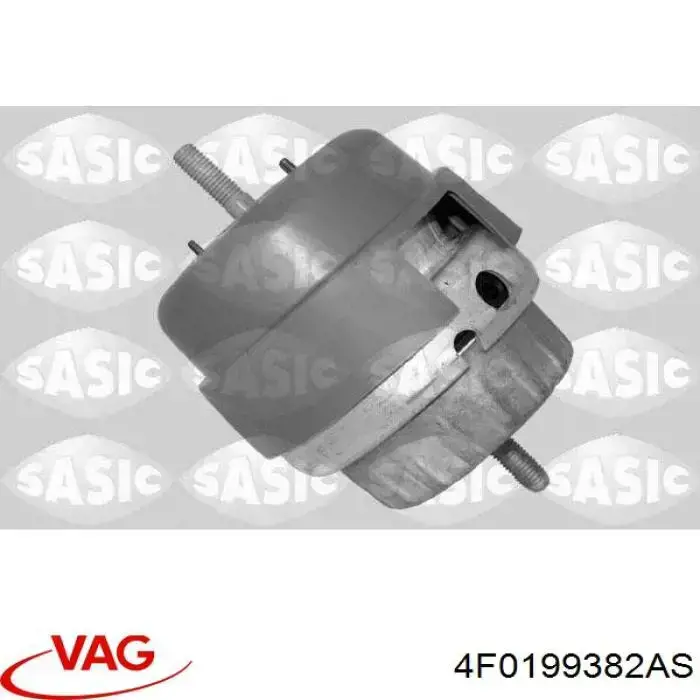 Подушка (опора) двигуна, права 4F0199382AS VAG