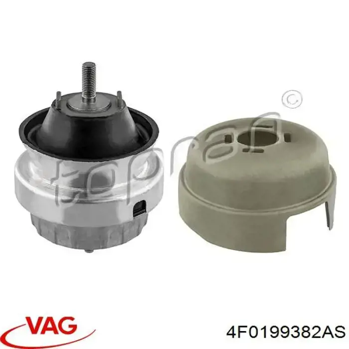 Купити 4F0199382AS VAG Подушка (опора) двигуна, права