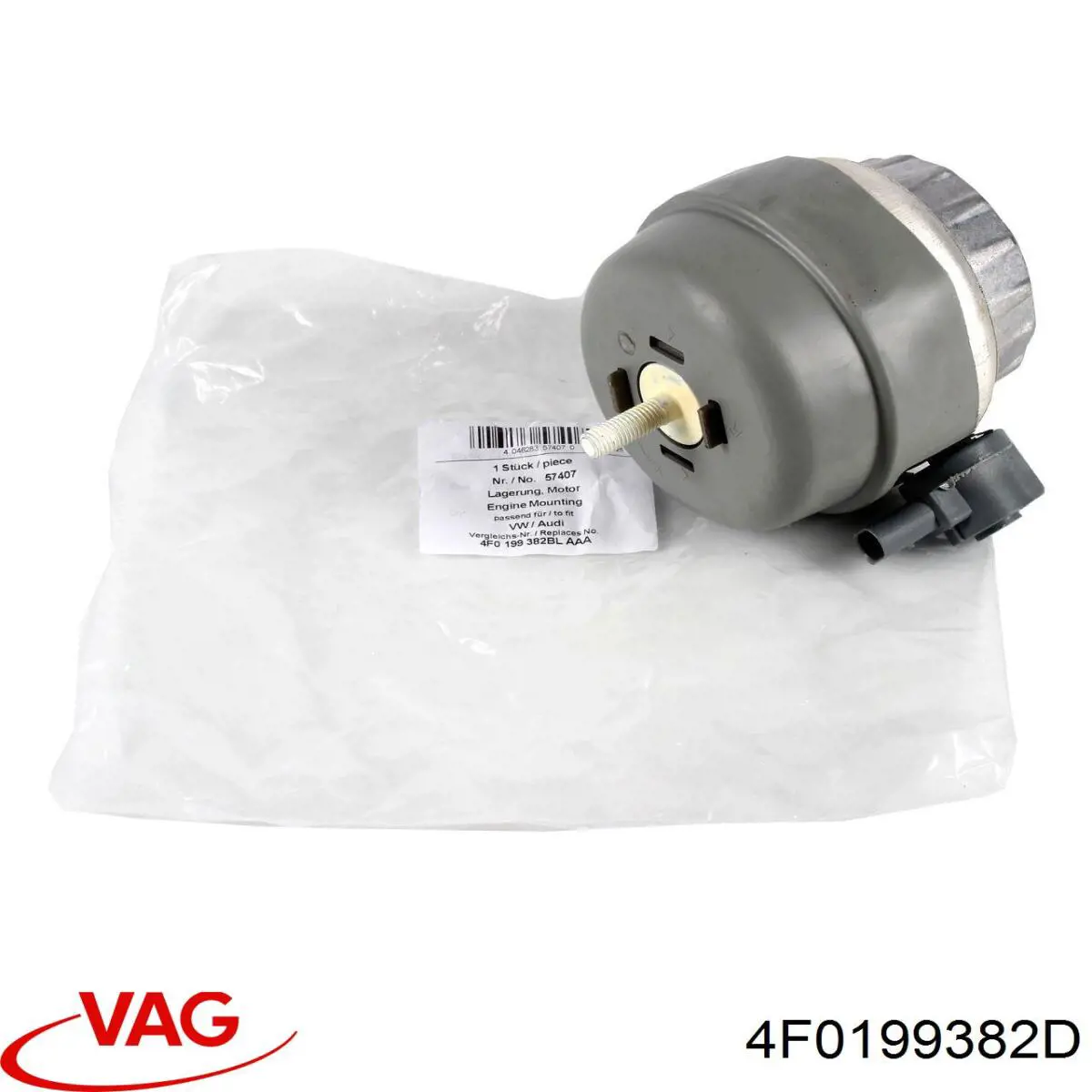 Купити 4F0199382D VAG Подушка (опора) двигуна, права