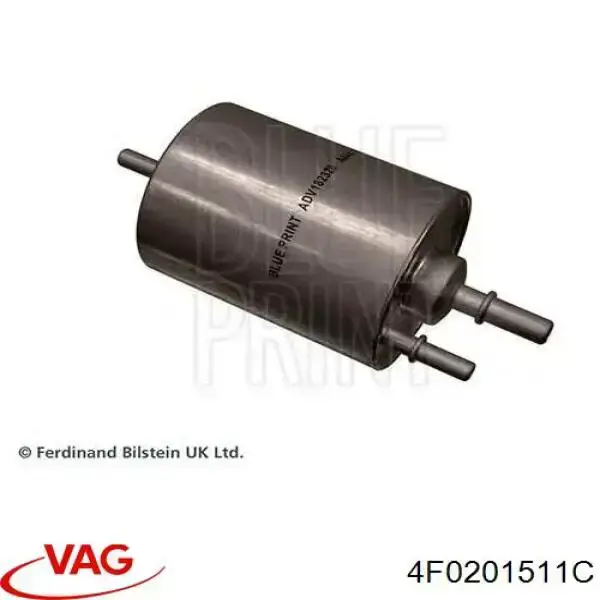Паливний фільтр 4F0201511C VAG