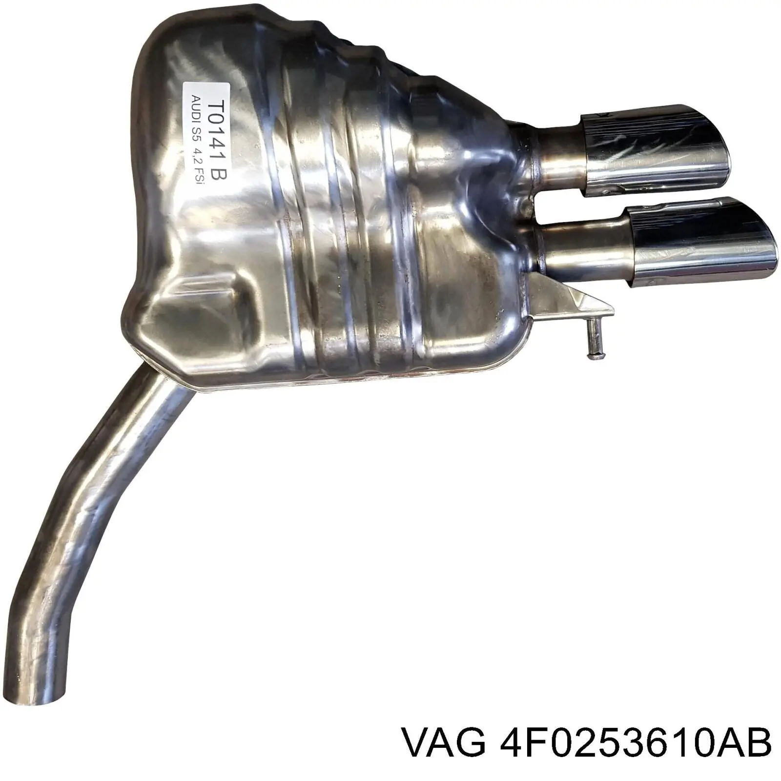 Купити 4F0253610AB VAG Глушник вихлопних газів кінцевий