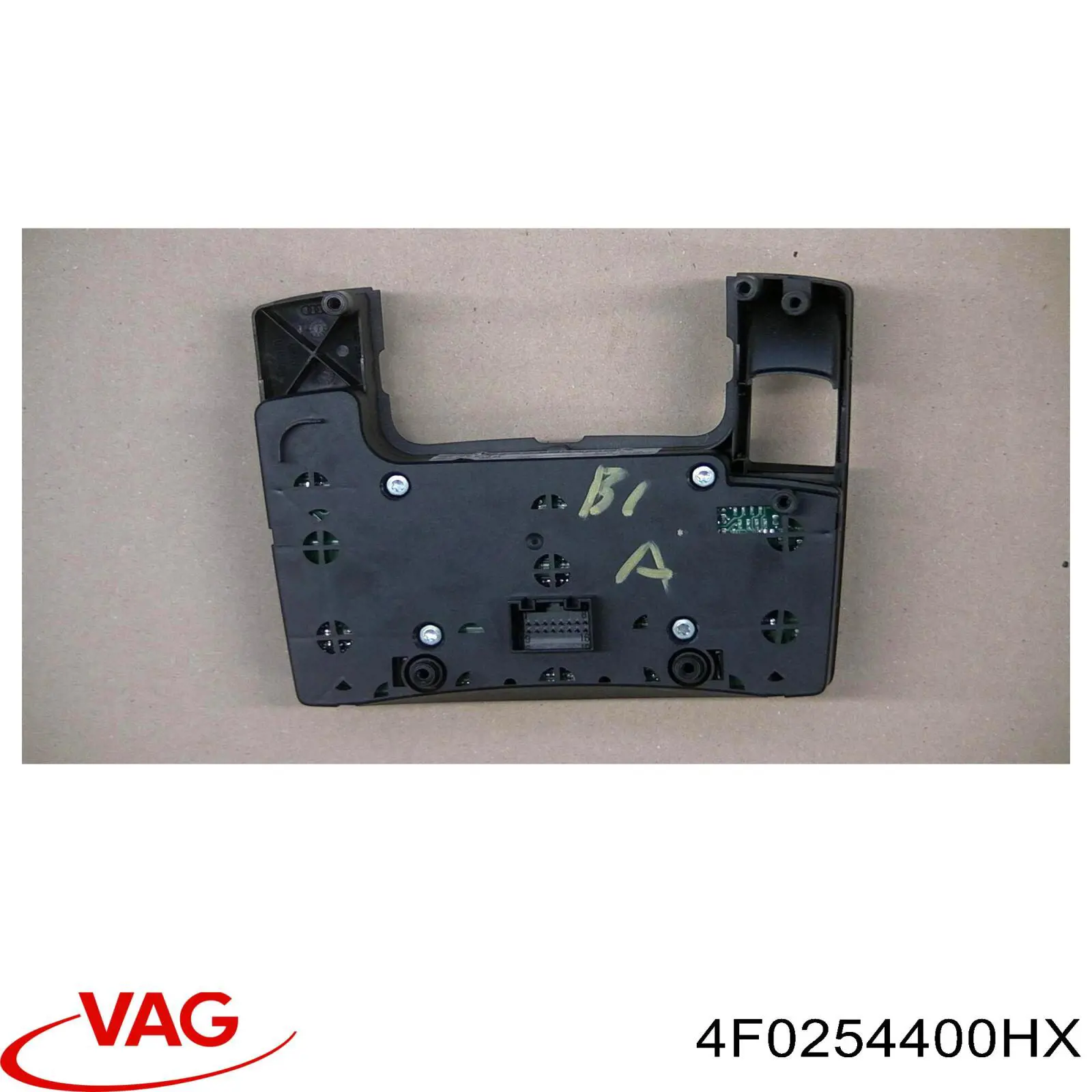 4F0254400HX VAG Середній глушник