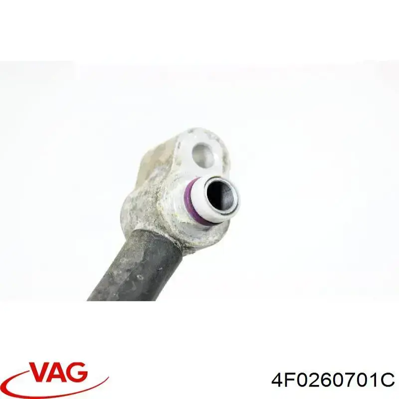 Шланг кондиціонера, від компресора до радіатора 4F0260701C VAG